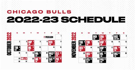 chicago bulls' schedule and scores.